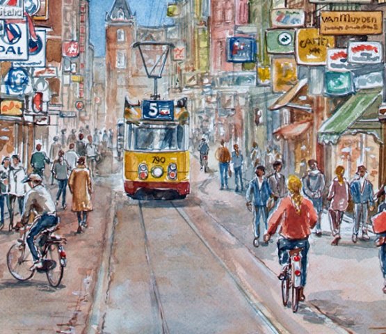 Leidsestraat detail