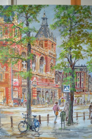 Leidseplein met Stadschouwburg